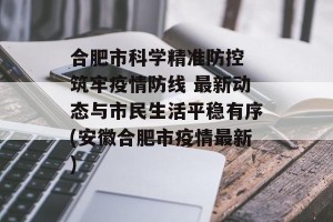 合肥市科学精准防控 筑牢疫情防线 最新动态与市民生活平稳有序(安徽合肥市疫情最新)